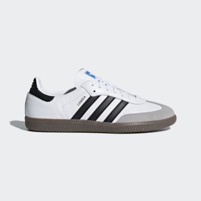Topanky Adidas Samba OG Shoes Damske Biele Čierne Siva | PWPFDH3I